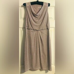 Simply Liliana Sparkly Cocktail Dress Size 12, zip up back, excellent condition